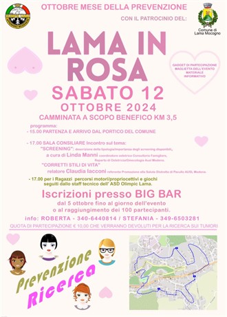 Camminata rosa
