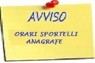 Nuovo orario Ufficio servizi demografici-commercio