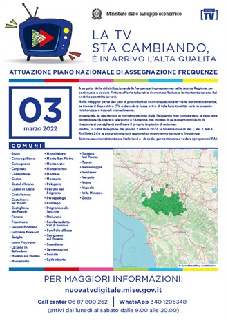 Risintonizzazione canali