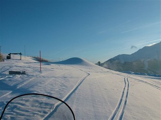 Arrivo della sciovia Le Salde