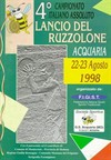 Manifesto Campionati Italiani 1998