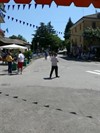 Via Roma, centro del Paese