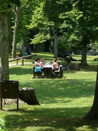Parco dei Castagni, centro di Montecreto