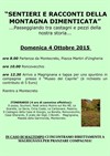 Sentieri e Racconti della Montagna Dimenticata