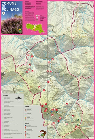 La mappa di Polinago