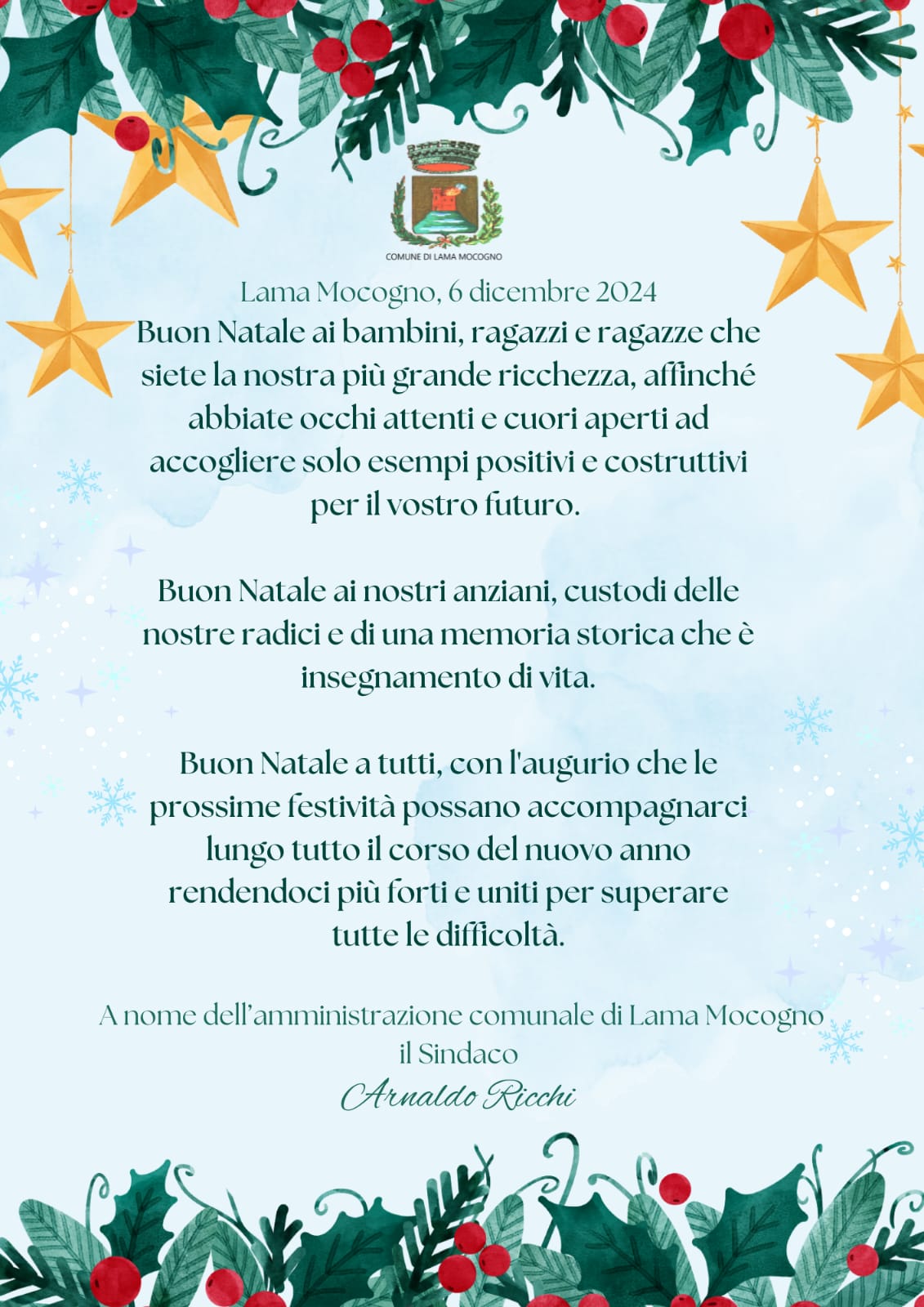 Auguri Natalizi 2024